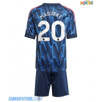 Camisa de time de futebol Arsenal Noni Madueke #20 Replicas 2º Equipamento Infantil 2025-26 Manga Curta (+ Calças curtas)